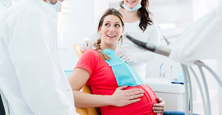 Oral care during pregnancy